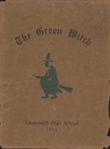 Greenwich Central High School 1932 yearbook cover photo