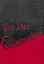 Clinton High School 1953 yearbook cover photo