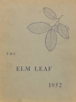 Elm Valley High School 1952 yearbook cover photo