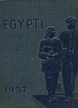 Cairo High School 1957 yearbook cover photo