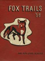 Fox Lane High School 1958 yearbook cover photo