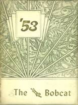 Smyer High School 1953 yearbook cover photo