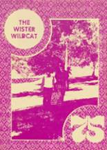 Wister High School 1975 yearbook cover photo