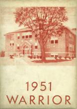 New Winchester High School 1951 yearbook cover photo