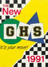 Geneva High School 1991 yearbook cover photo