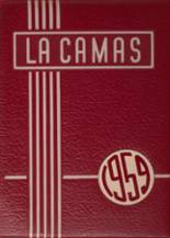 Camas High School 1959 yearbook cover photo