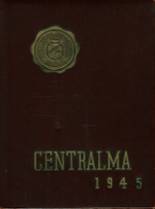 Central Catholic High School 1945 yearbook cover photo