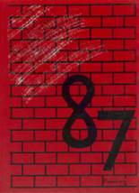 1987 Wallace-Rose Hill High School Yearbook from Teachey, North Carolina cover image