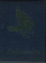 Falconer High School 1957 yearbook cover photo