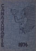 Canajoharie High School 1974 yearbook cover photo