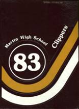 1983 Martin High School Yearbook from Martin, Michigan cover image