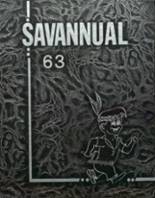 Savannah High School 1963 yearbook cover photo