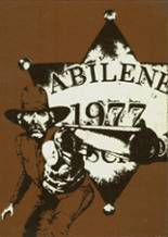 Abilene High School 1977 yearbook cover photo