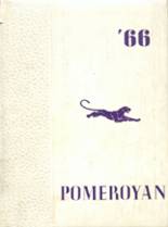 Pomeroy High School 1966 yearbook cover photo