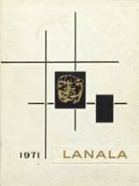 Lanett High School 1971 yearbook cover photo