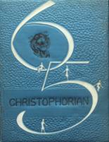 Christopher Community High School 1965 yearbook cover photo