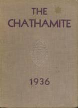 Chatham Hall High School 1936 yearbook cover photo