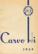 Carver Vocational-Technical High School 454 1959 yearbook cover photo