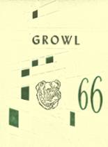 Amherst School 1966 yearbook cover photo
