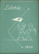 1959 Fowler High School Yearbook from Fowler, California cover image
