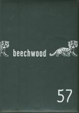 Beechwood High School 1957 yearbook cover photo