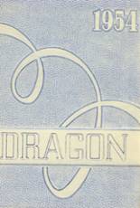 Madison High School 1954 yearbook cover photo