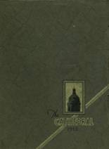 Cathedral High School 1930 yearbook cover photo