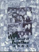 Brookville High School 2003 yearbook cover photo