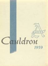 Auburn High School 1959 yearbook cover photo