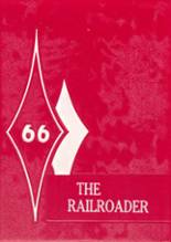 Bradford High School 1966 yearbook cover photo