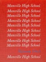 Manville High School 1965 yearbook cover photo