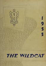 Yates Center High School 1955 yearbook cover photo