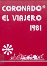 Coronado High School 1981 yearbook cover photo