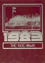 Kee High School 1983 yearbook cover photo