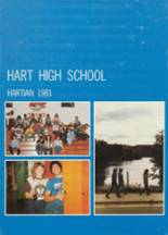 Hart High School 1981 yearbook cover photo