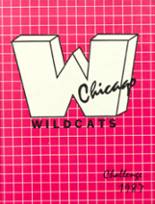 West Chicago Community High School 1987 yearbook cover photo