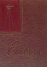 Eden High School 1951 yearbook cover photo