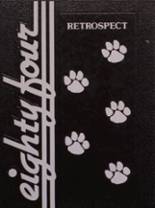 Bluffton High School 1984 yearbook cover photo