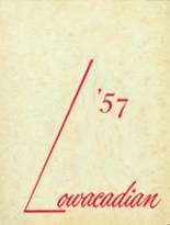 Lowville Academy 1957 yearbook cover photo