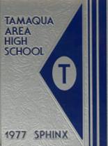 Tamaqua High School 1977 yearbook cover photo