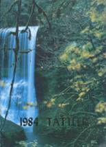 Rangeley Lakes Regional High School 1984 yearbook cover photo