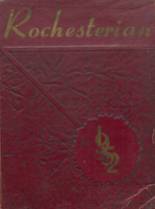 Rochester High School 1952 yearbook cover photo