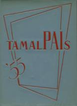 Tamalpais High School 1955 yearbook cover photo