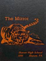 Sharon High School 1991 yearbook cover photo