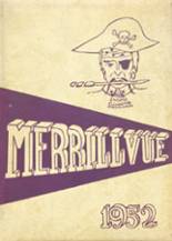 Merrillville High School 1952 yearbook cover photo