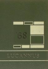 Lucas High School 1968 yearbook cover photo