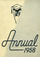 Wilkinsburg High School 1958 yearbook cover photo