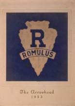 Romulus Central High School 1953 yearbook cover photo