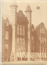 Marshall High School 1946 yearbook cover photo