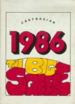 1986 Carthage High School Yearbook from Carthage, New York cover image